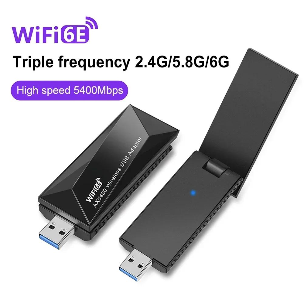 5400Mbps  6E Ʈũ ī USB 3.0  , Ʈ  2.4G 5G 6G  ù , PC Ʈ  11 10